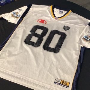 SUPER BOWL RAIDERS JERSEY RARE VINTAGE 03